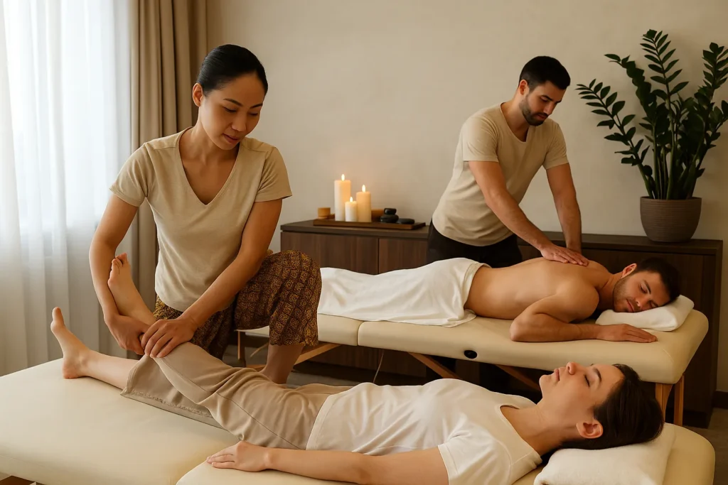 What is the Difference Between Thai and Swedish Home Massage Dubai?